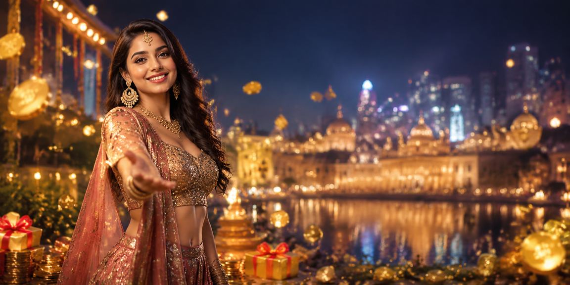 Example of lottery games on 6645 platform with Bollywood theme