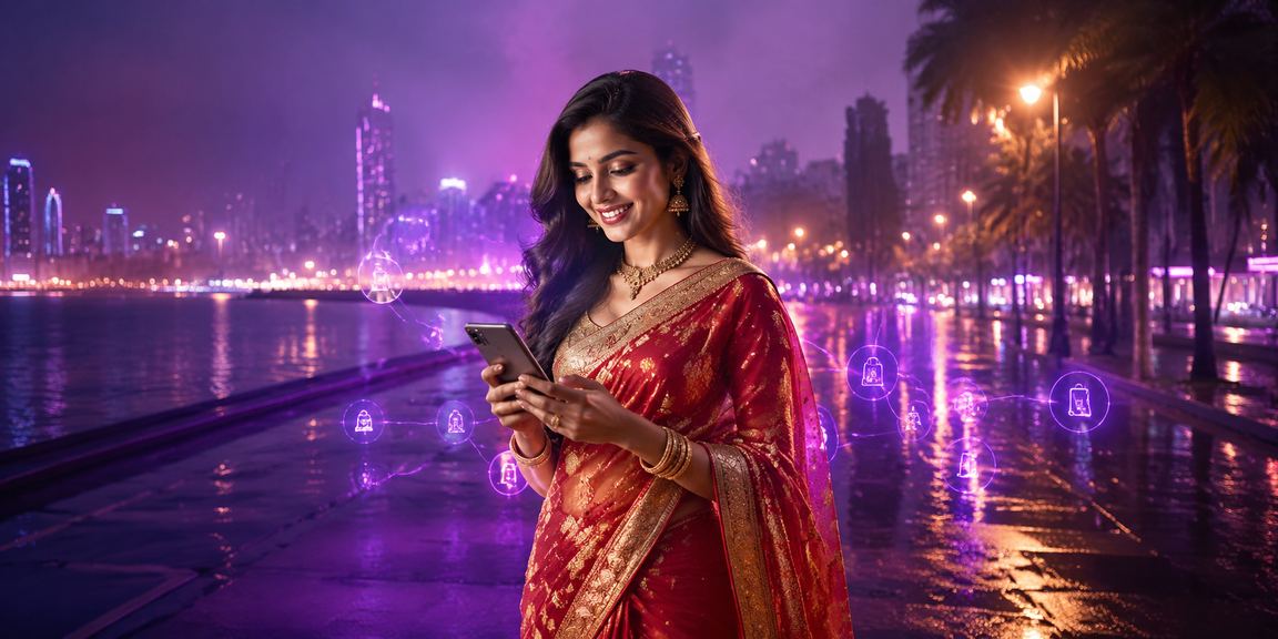Mumbai mobile payment user holding device with betting app